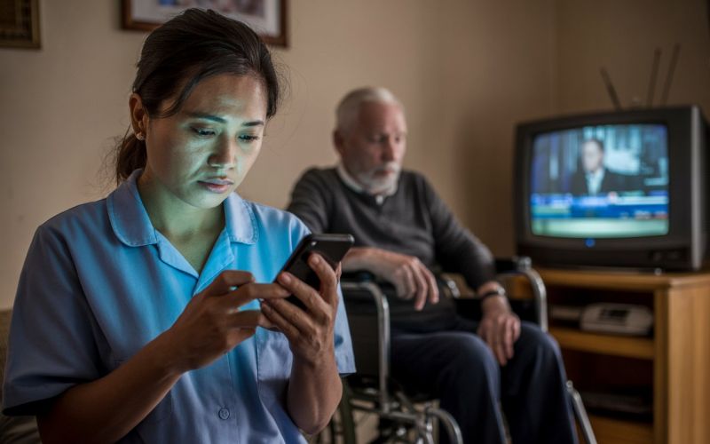 Staying Digitally Connected with Family During War