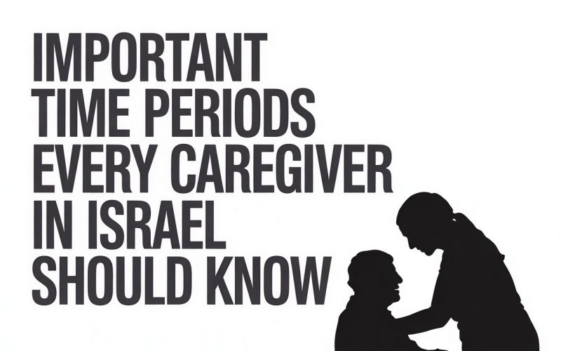 Important Time Periods Every Caregiver in Israel Should Know