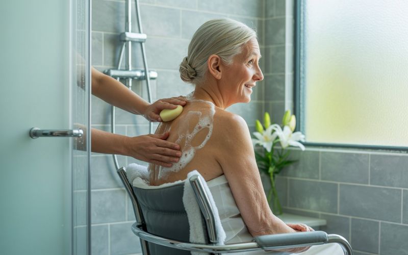 How to Help an Elderly Patient Feel Safe During Bathing and Personal Hygiene