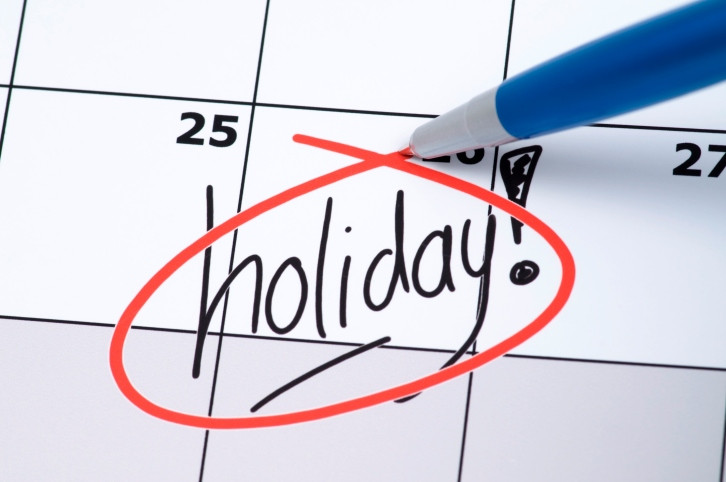 2017 List of Holidays: Nepal, India and Sri Lanka