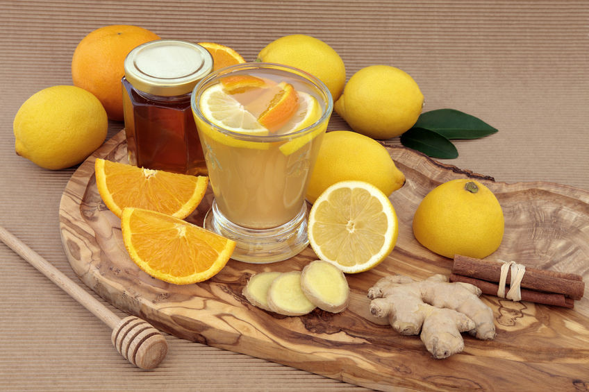 Имбирно—лимонный чай. Их полезные свойства