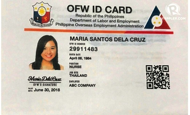 The OFW Identification Card: What We Need To Know