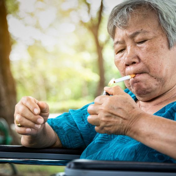 Caring For a Senior Adult Who Smokes