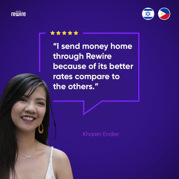 Send money to the Philippines/India/Thailand/Sri Lanka and more through Rewire!